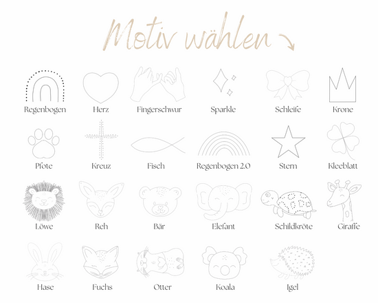 Personalisiertes Armband mit Gravur