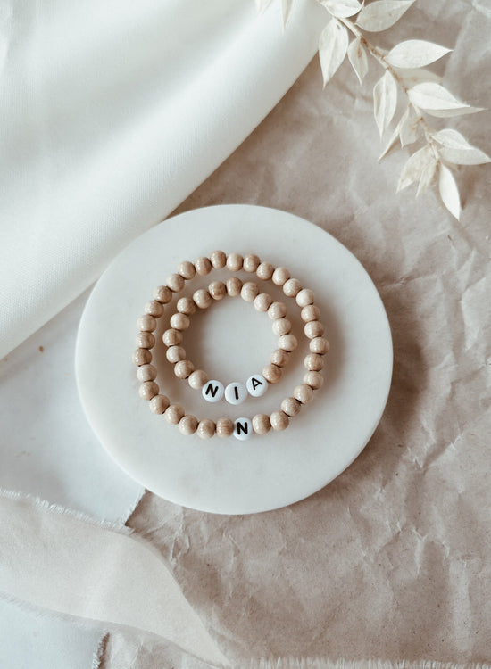 Armband Geschenk Mutter Tochter Sohn Weihnachten Baby Mama Taufe Geburtsarmband Babyarmband Set Geburtskettchen Namensarmband Tochter Name