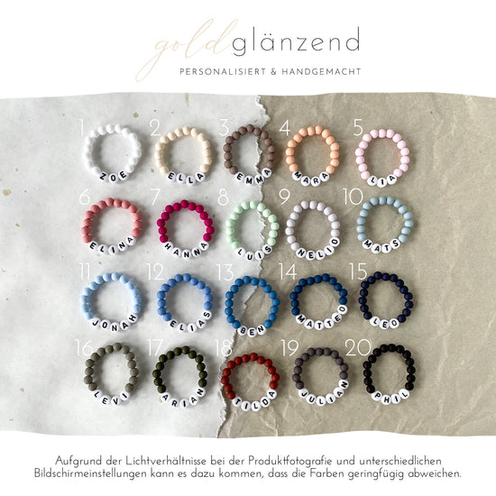 Bruder Schulkind Einschulung Geburt Geschwister Baby Taufe Babyarmband Babyparty Geburtskettchen Namensarmband Mädchen Junge Patentante Name